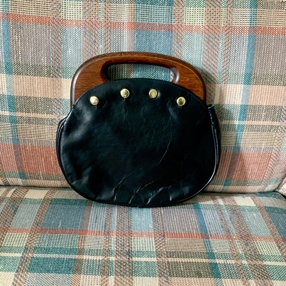 Vintage round bag with changeable designs - Picture 2 of 9